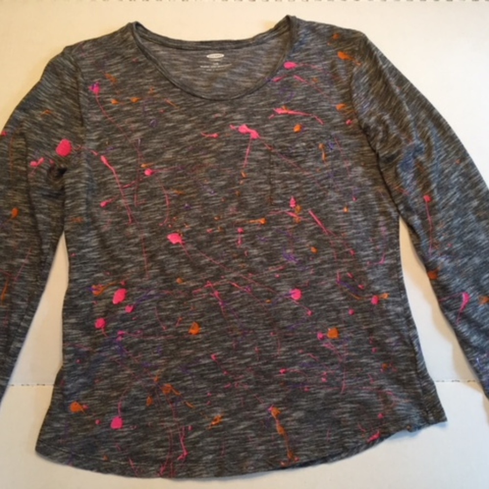 Old Navy Shirt, Large, Hand Painted